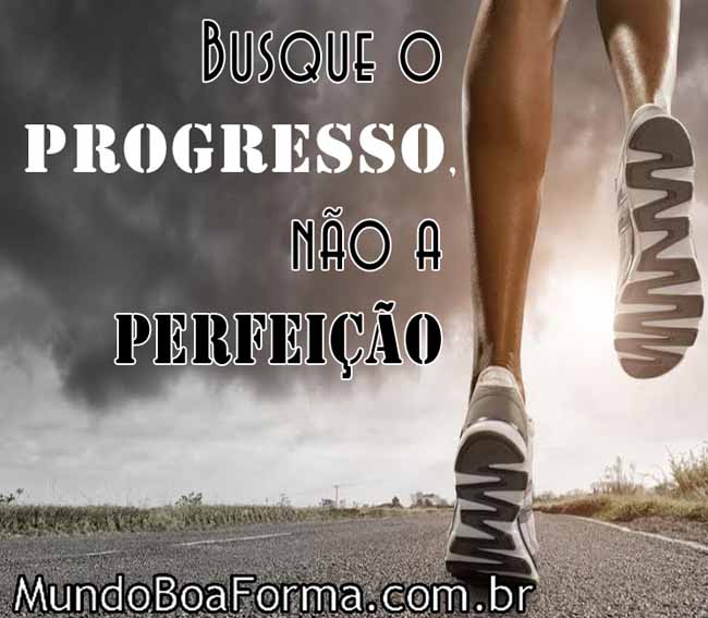 Busque O Progresso Não A Perfeição Br