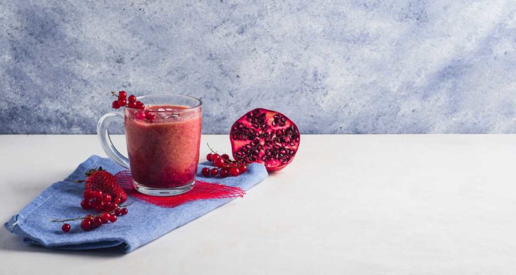 Receita de suco de romã chia para emagrecer MundoBoaForma