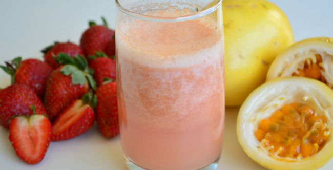 10 Receitas De Suco De Maracujá Com Morango Benefícios E