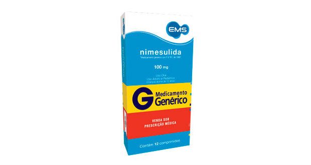 bula de nimesulida 100 mg comprimido