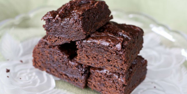 Brownie vegano