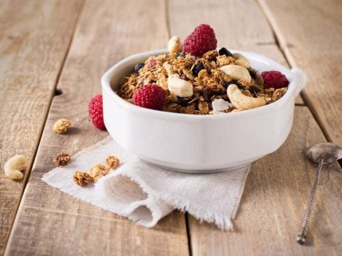 Granola de sementes, fit e low carb