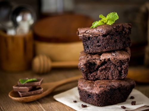 Brownie de liquidificador low carb