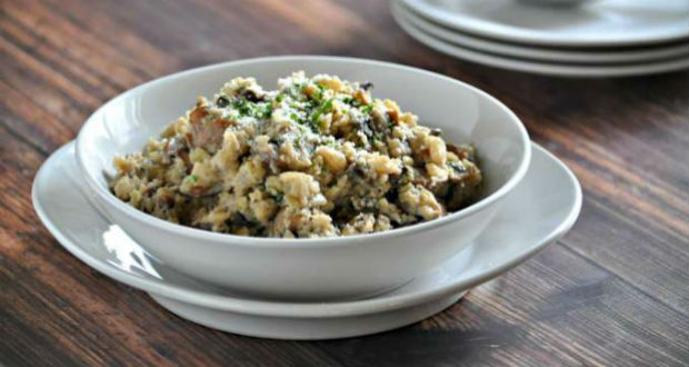 Risoto de couve-flor low carb