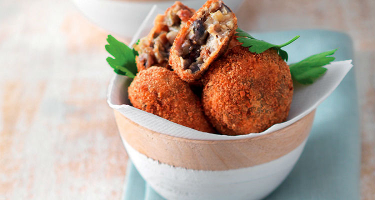 Croquete de berinjela