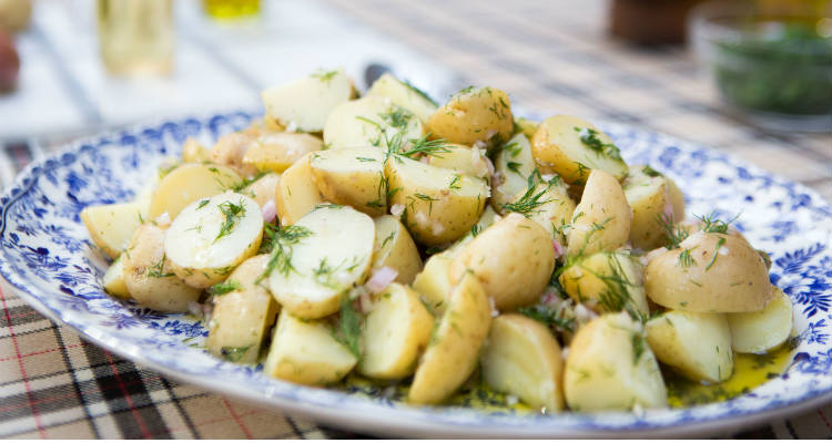 Salada de batata light