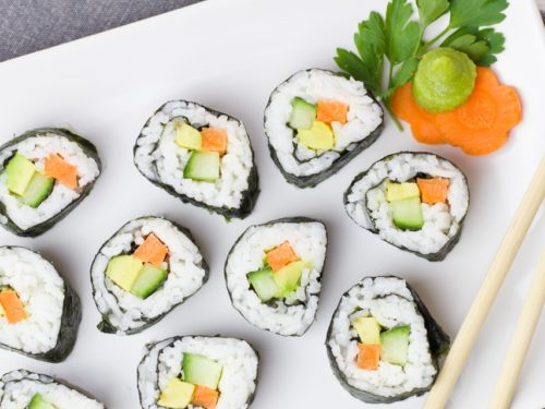 Sushi vegetariano