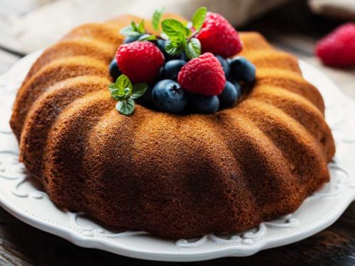 Bolo de farinha de amêndoas