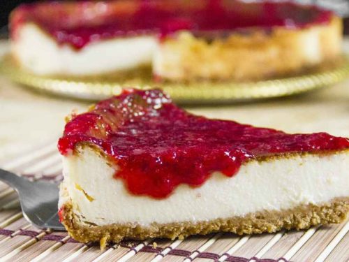 Cheesecake de morango