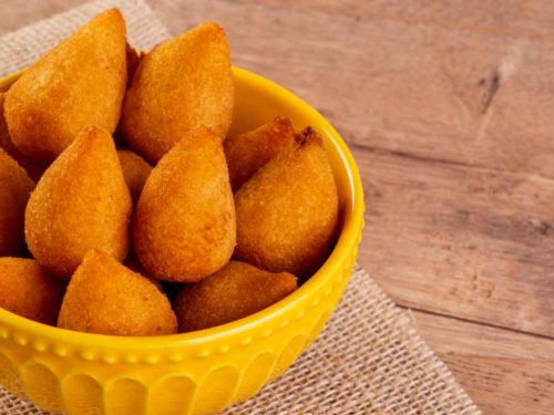 Coxinha sem leite