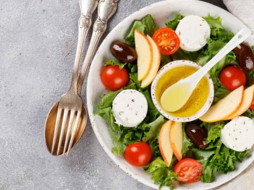 Salada de tomate-cereja