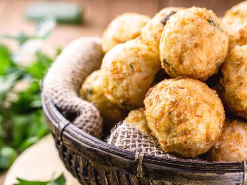 Bolinho de arroz integral