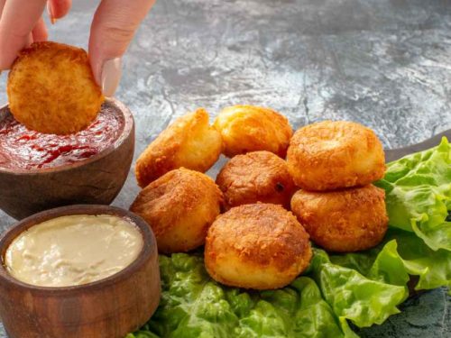 Bolinho de queijo assado