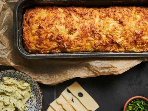 Bolo de queijo low carb