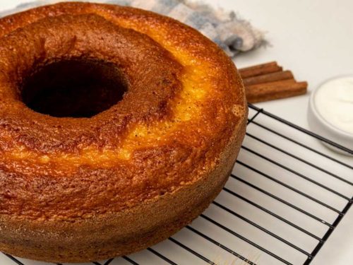 Bolo de amendoim low carb