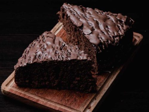 Bolo de chocolate sem lactose