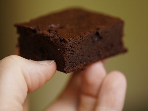 Brownie vegano