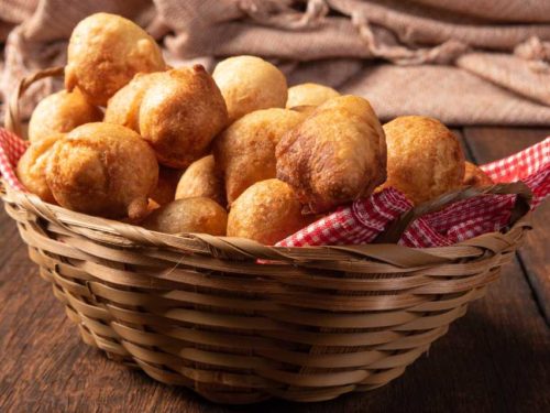 Bolinho de chuva vegano