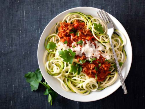 Macarrão low carb