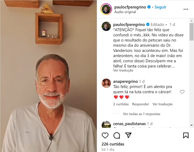 Vídeo Paulo Peregrino