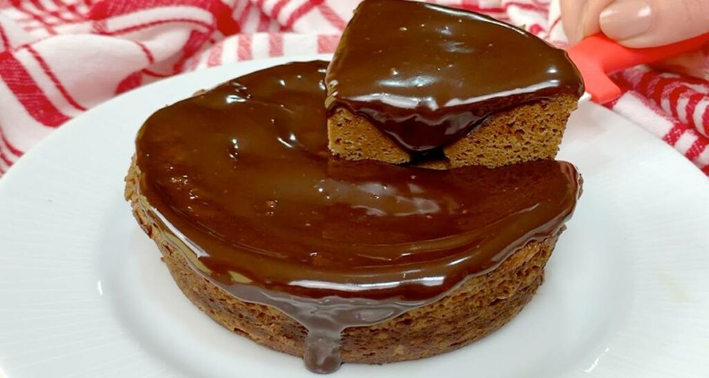 Bolo de chocolate fit