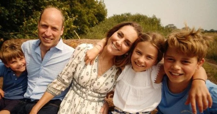 Kate Middleton e família