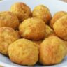 Bolinho de frango com abóbora