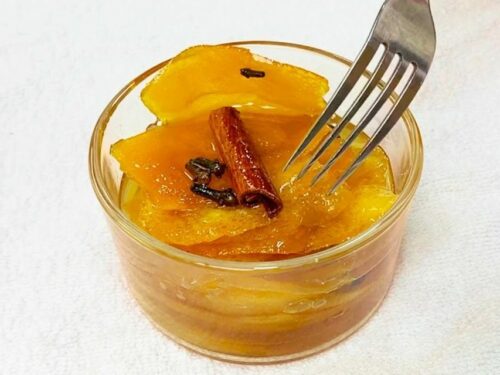 Doce de casca de laranja