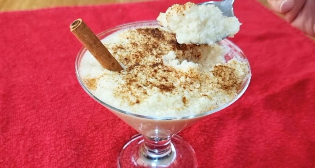 Arroz doce low carb