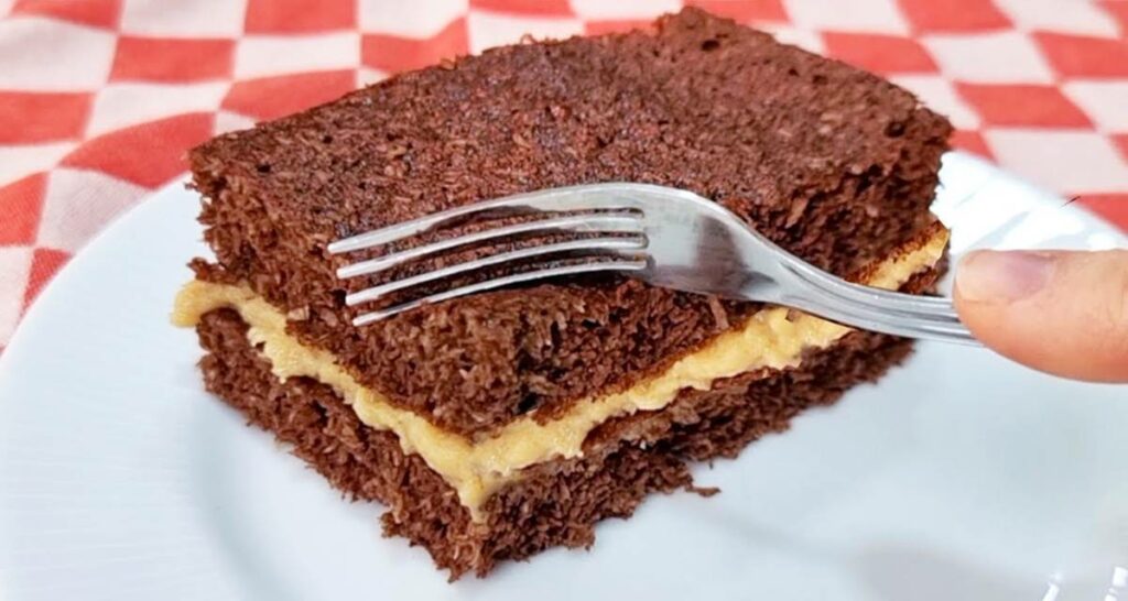 Bolo de chocolate low carb